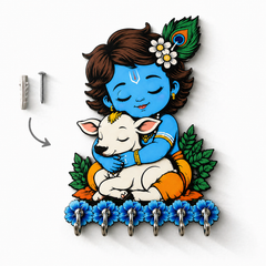BalKrishna™ (Cow Edition)  – Devotional Wall Organizer