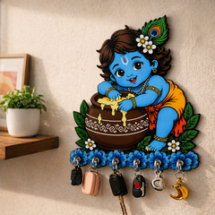 BalKrishna™ Makhan Blessings – Devotional Wall Organizer!