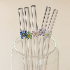 Flower Straws