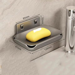 Wall-Mounted Drain Soap Dish