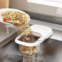 Kitchen Sink Strainer Basket (2-in-1 Drain + Waste Catcher)
