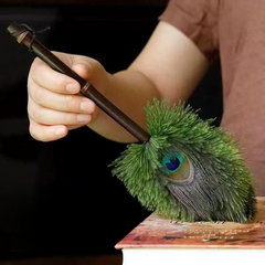 Peacock Feather Duster