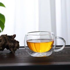 Double-Layer Glass Cup