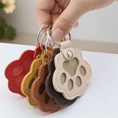 Pet Hair Paw Keychain