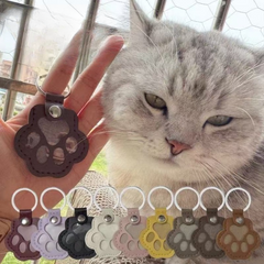 Pet Hair Paw Keychain