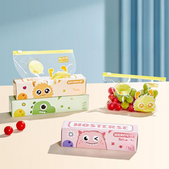 Zipper Lock Bags (55Pcs)