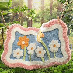 Floral Soft Touch Floor Mat