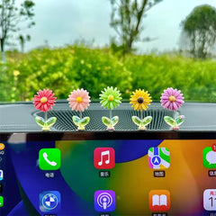 Dancing Flower Car Dashboard Decor (Pack of 5)