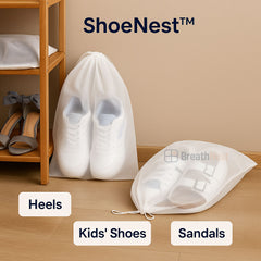 ShoeNest™ – Dustproof, Stackable & Reusable | Pack of 10