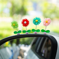 Dancing Flower Car Dashboard Decor (Pack of 5)
