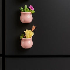 Ceramic Vase Fridge Magnets