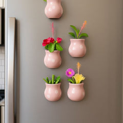 Ceramic Vase Fridge Magnets