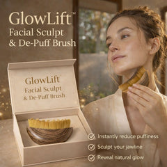 GlowLift™ Facial Sculpt & De-Puff Brush