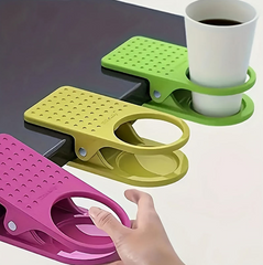 CupGrip Pro™ – Clip-On Desk Cup Holder