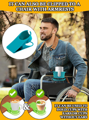 CupGrip Pro™ – Clip-On Desk Cup Holder