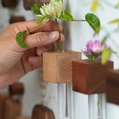 Test Tube Flower Vase Fridge Magnet