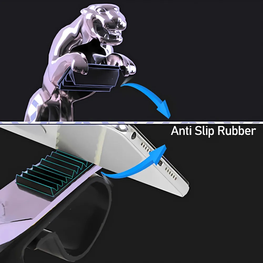 Jaguar dashboard phone holder for car