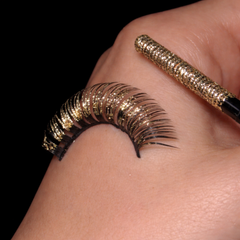 Rose Gold Eyelash Glitter