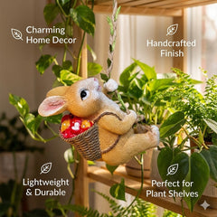 Cute Climbing Rabbit Ornament